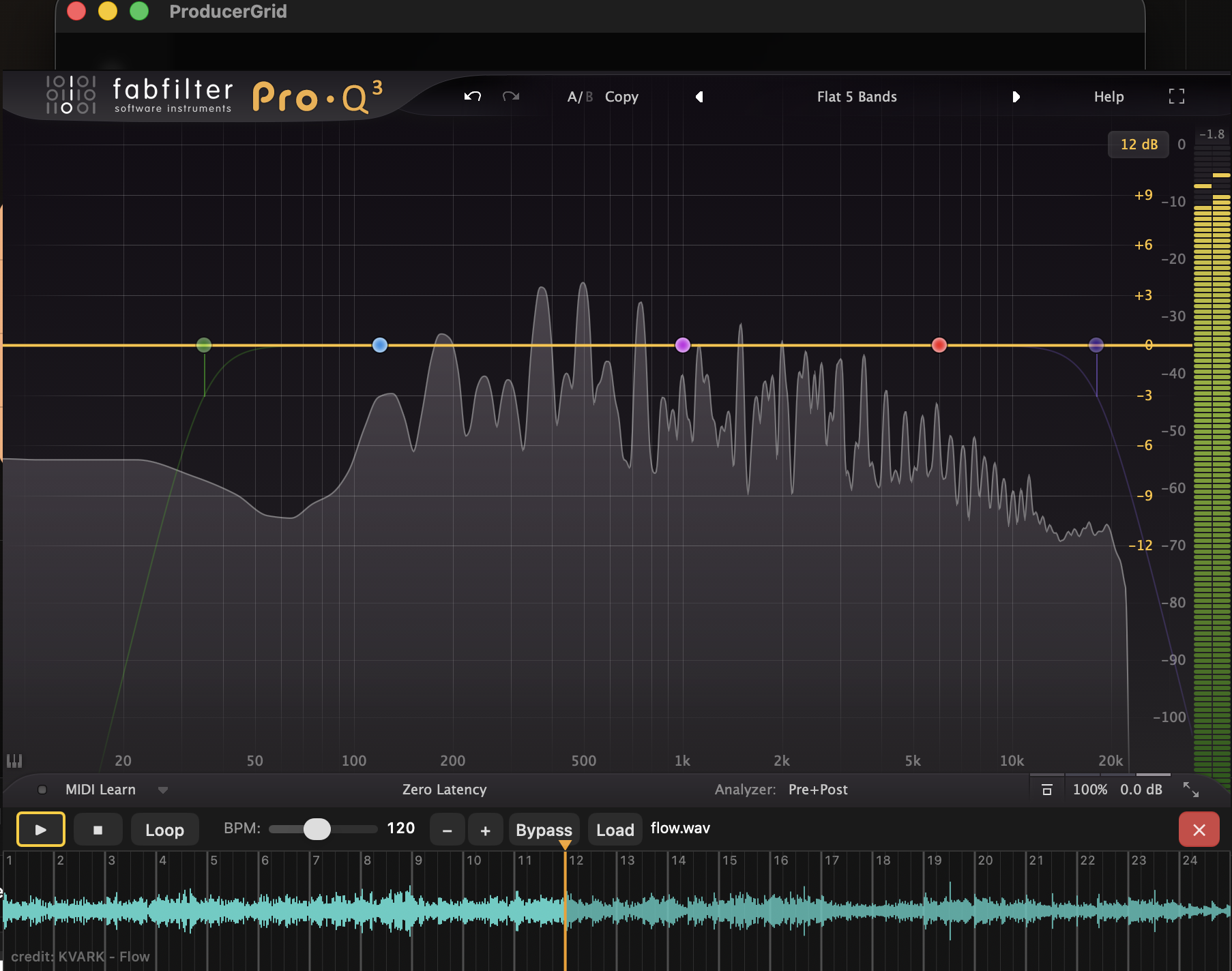 Standalone plugin host window with a plugin GUI loaded